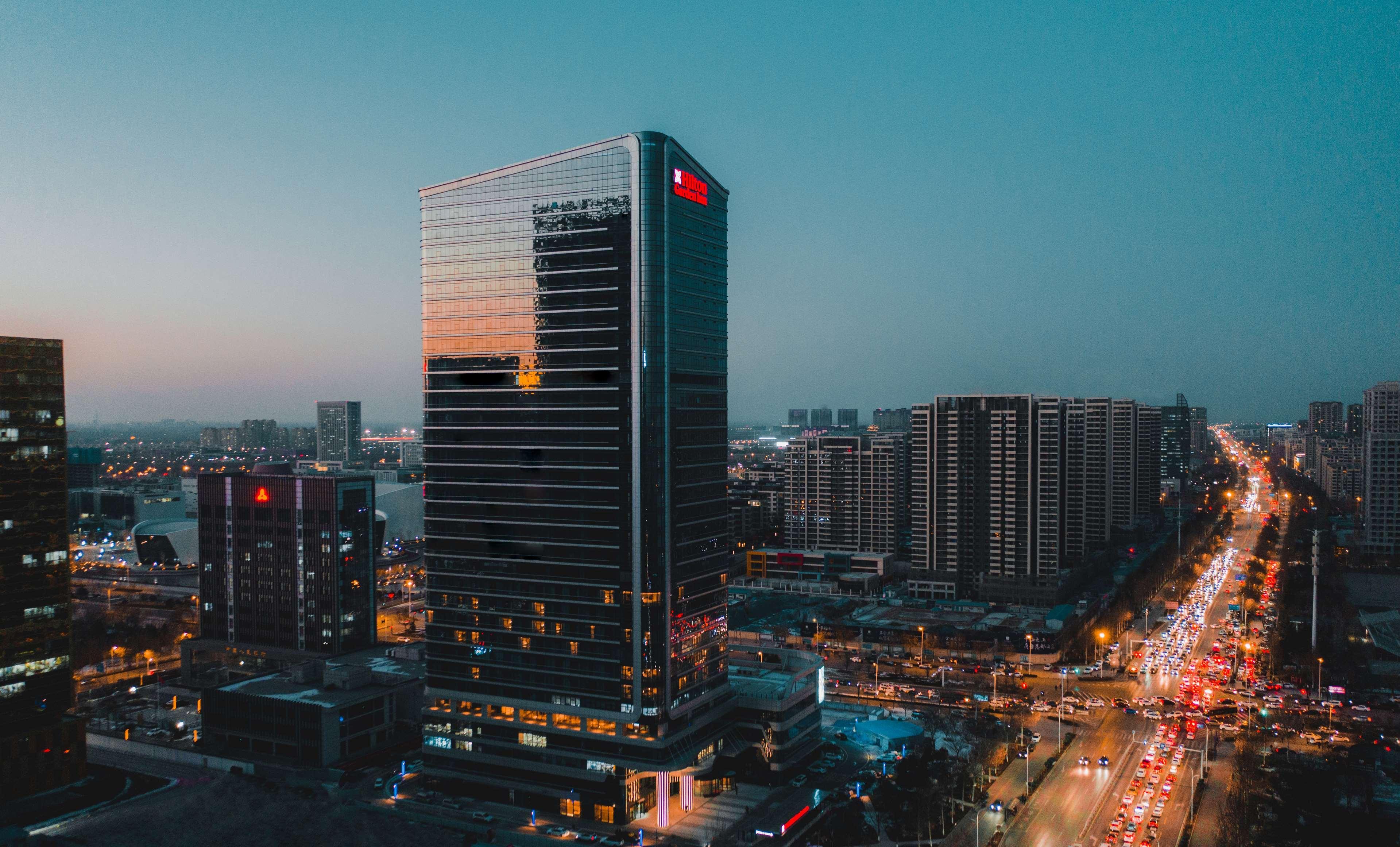 Hilton Garden Inn Zibo Zhangdian المظهر الخارجي الصورة
