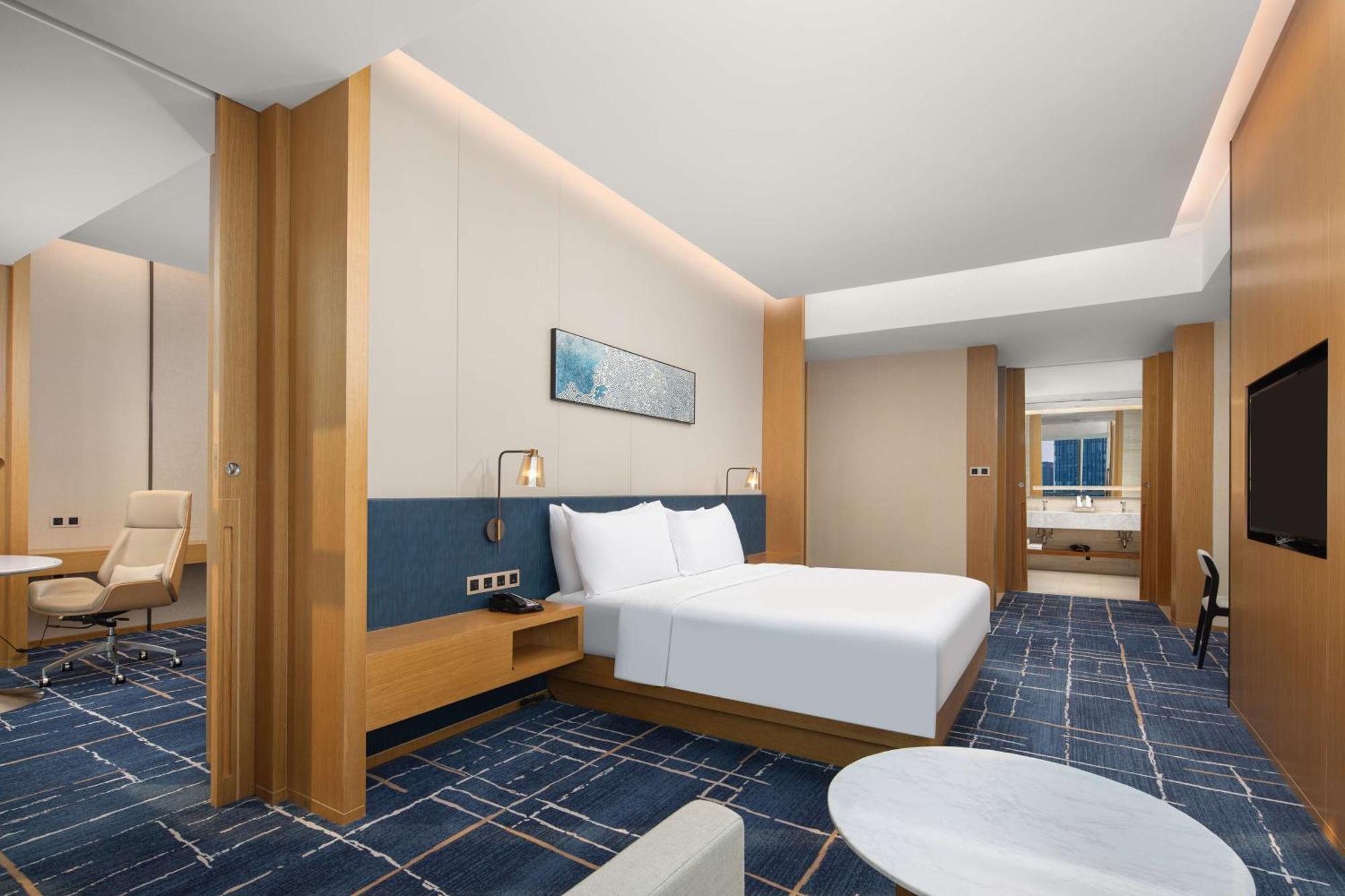 Hilton Garden Inn Zibo Zhangdian المظهر الخارجي الصورة