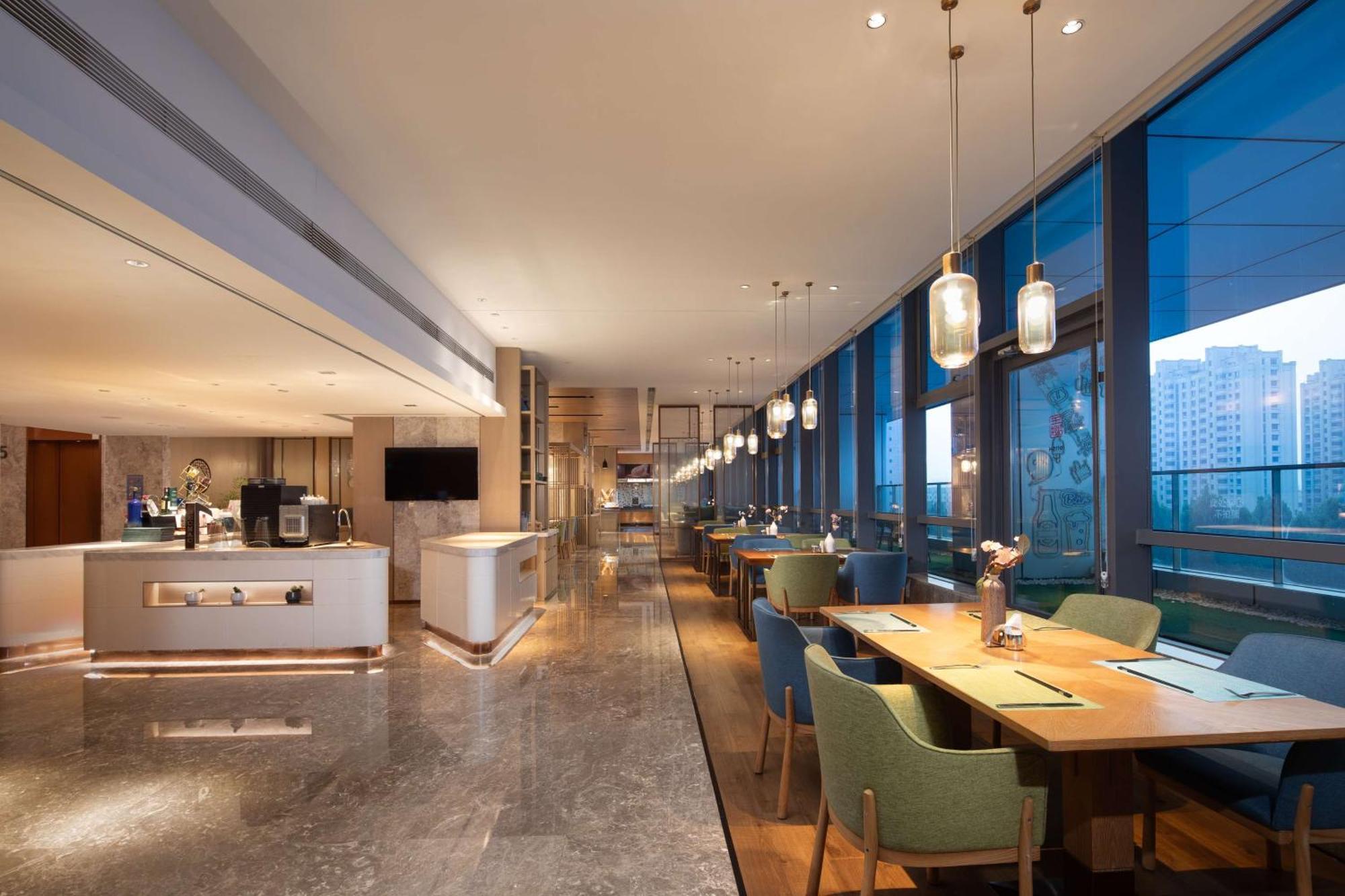 Hilton Garden Inn Zibo Zhangdian المظهر الخارجي الصورة