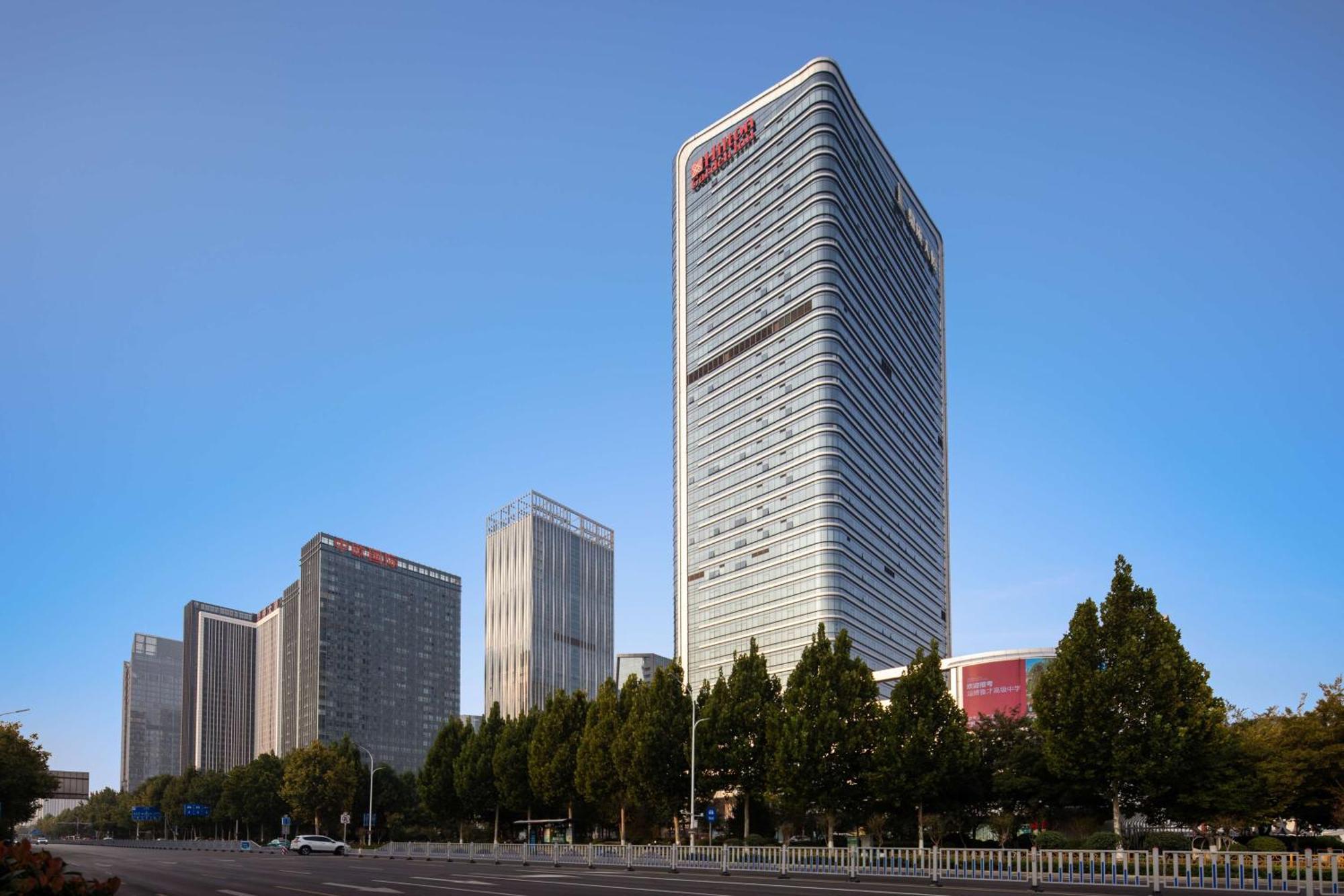 Hilton Garden Inn Zibo Zhangdian المظهر الخارجي الصورة